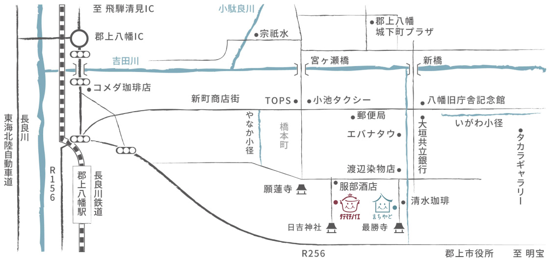アクセスマップの画像